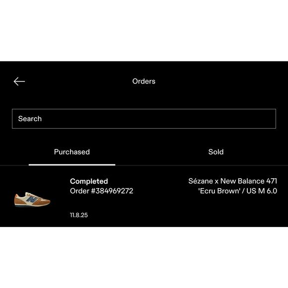 Sezane x New Balance 471 - Ecru/Brown Size US Male 6 / EU Women 38.5✨ - Picture 9 of 11